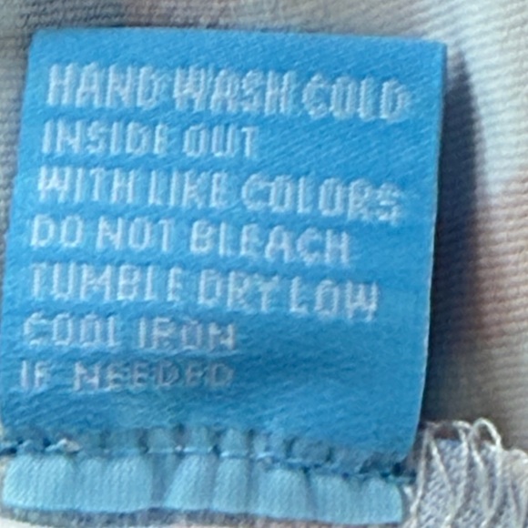 J. McLaughlin Blue Coral Deco Crest Quarter Zip Pullover Top Size Small - Picture 9 of 9